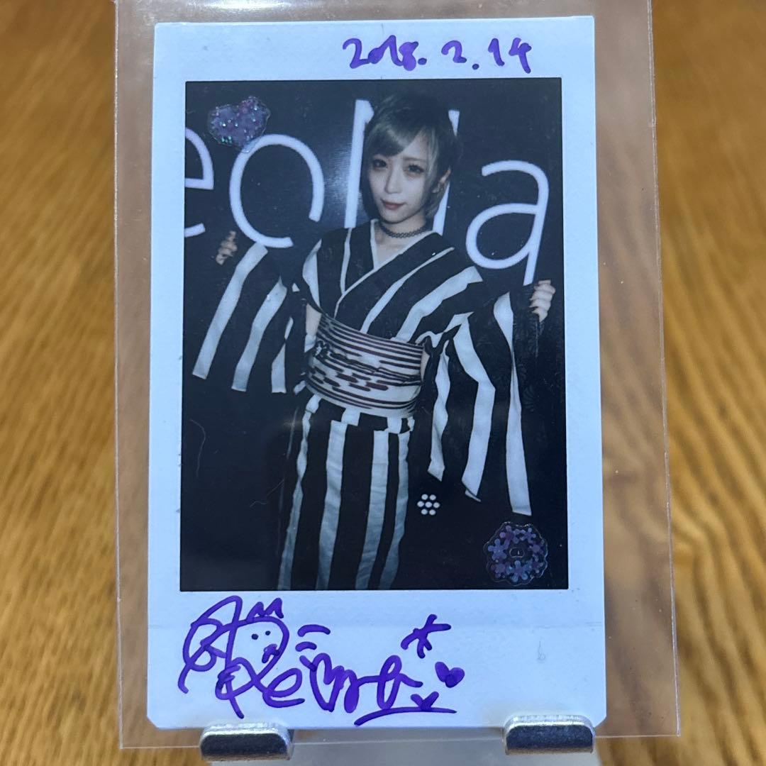 ★ReoNa デビュー前チェキ　当時の直筆サイン入り⑨★