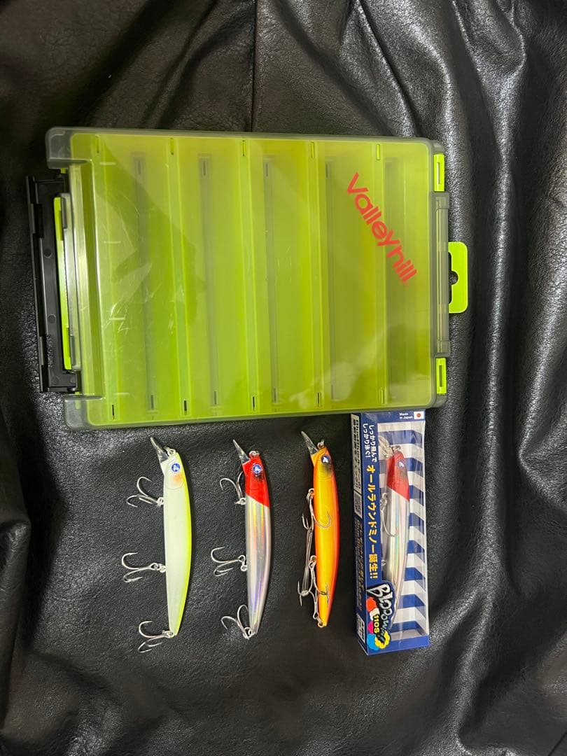 釣具引退セット:ブローウィン110S+Valleyhillルアーボックス