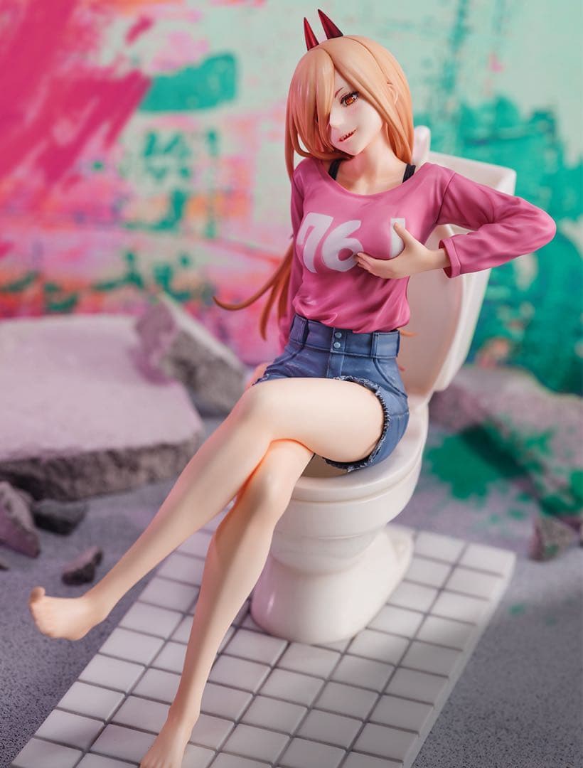 チェンソーマン パワー 1/7 完成品フィギュア 渋谷スクランブル 直販特典付