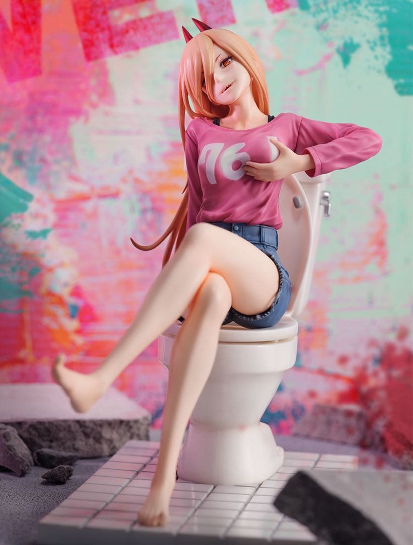 チェンソーマン パワー 1/7 完成品フィギュア 渋谷スクランブル 直販特典付