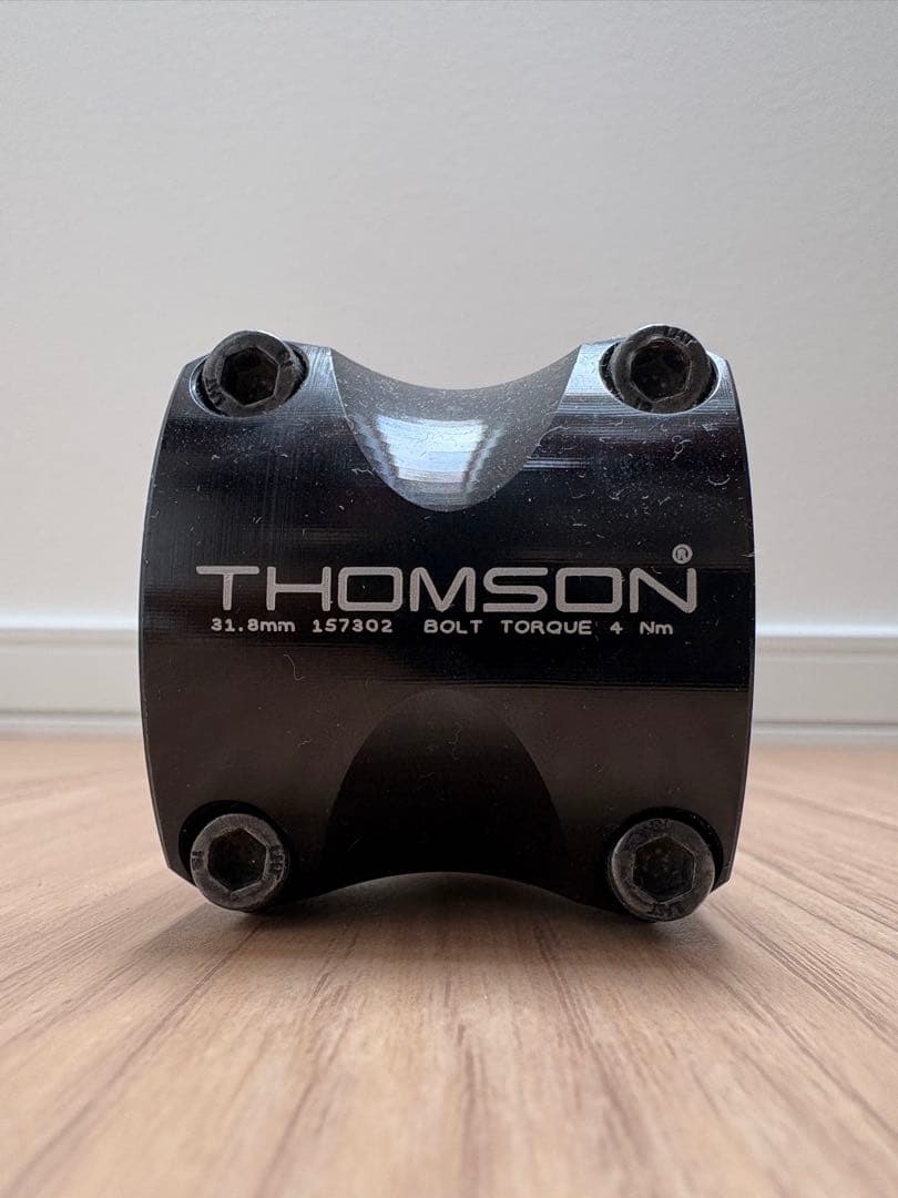 【THOMSON】ステム 31.8mm ブラック
