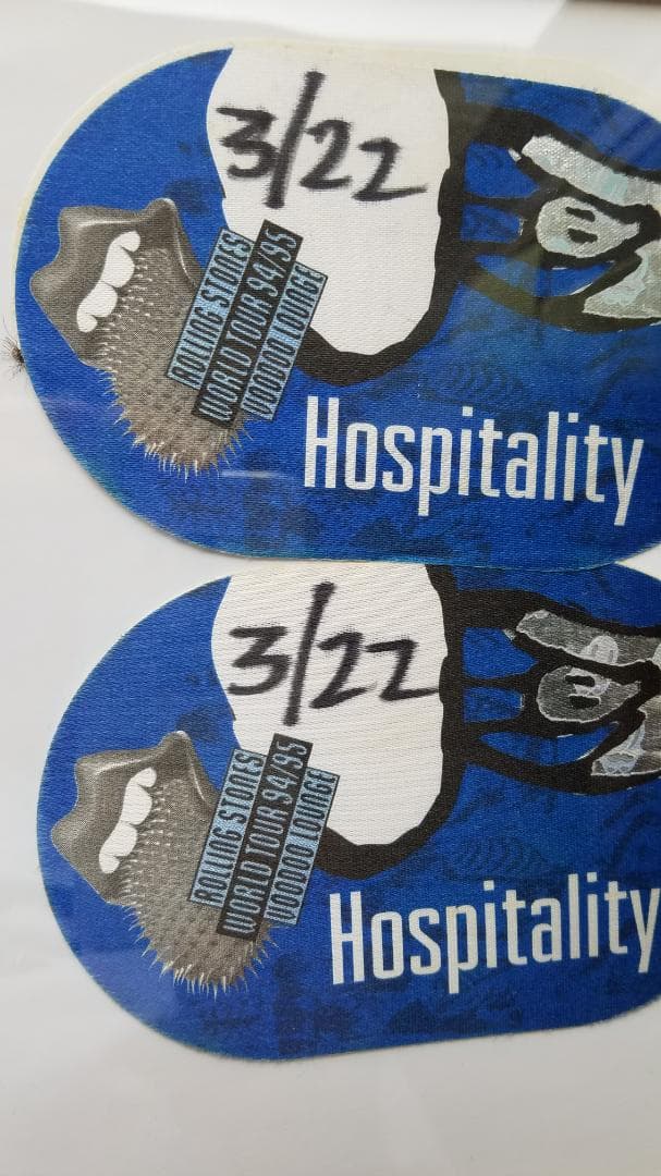 ローリングストーンズバックステージパス