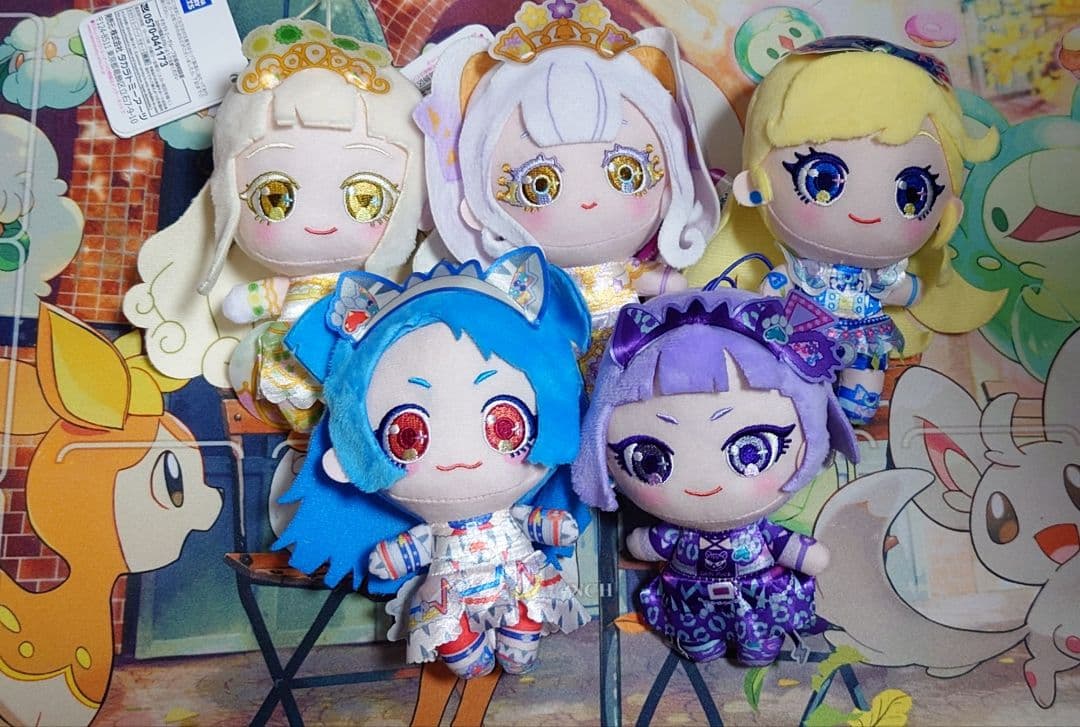 ひみつのアイプリ でふぉるめぬいぐるみマスコット vol.2 コンプセット