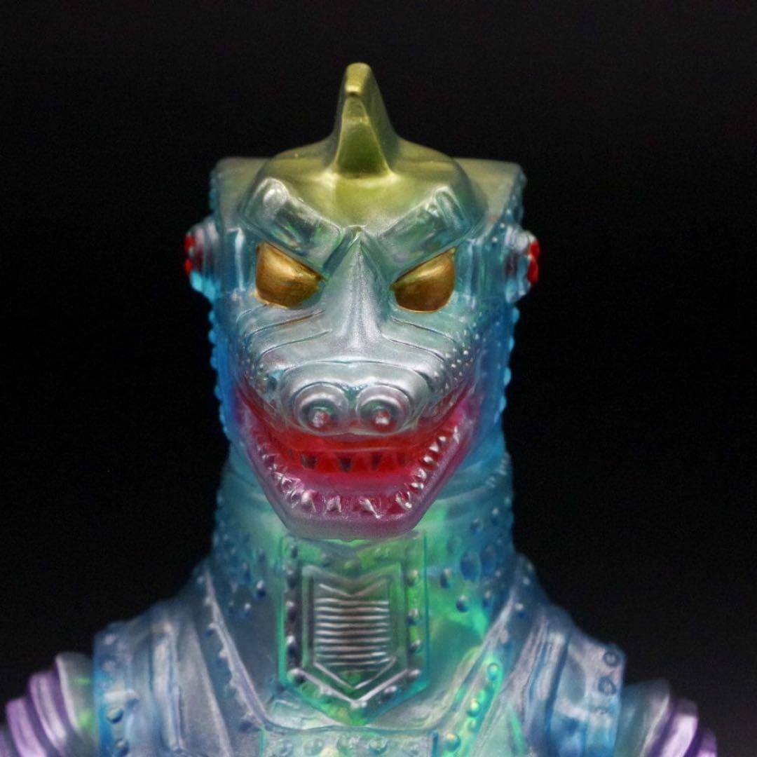 ブルマァクの怪獣シリーズ★メカゴジラ オーロラカラーver2 クリア M1号