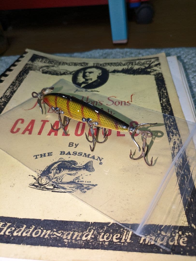 オールドルアー　ヘドン　ドワジャックミノー#150