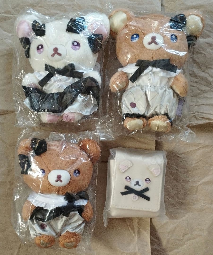 リラックマ　コリラックマ＆チャイロイコグマぬいぐるみセット