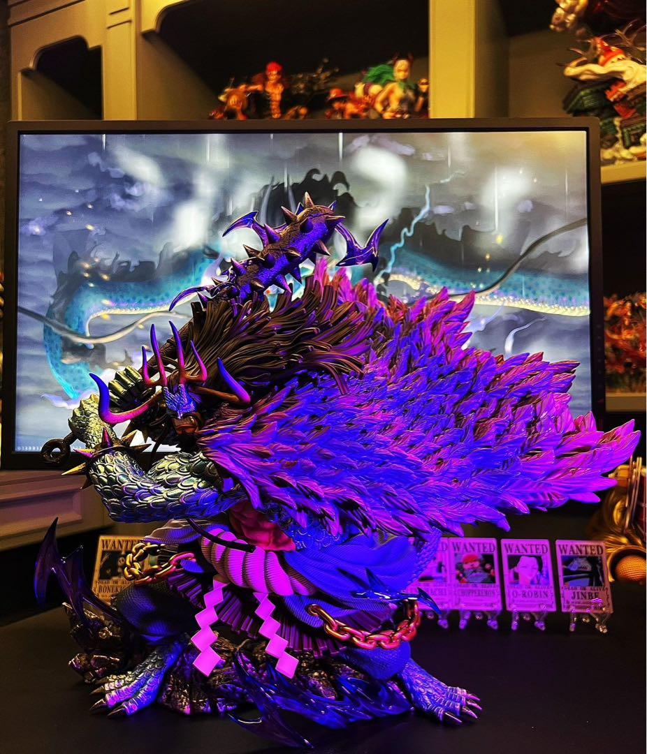 ワンピース カイド霸海ビッグ・マム フィギュア ガレージキット 塗装済み品