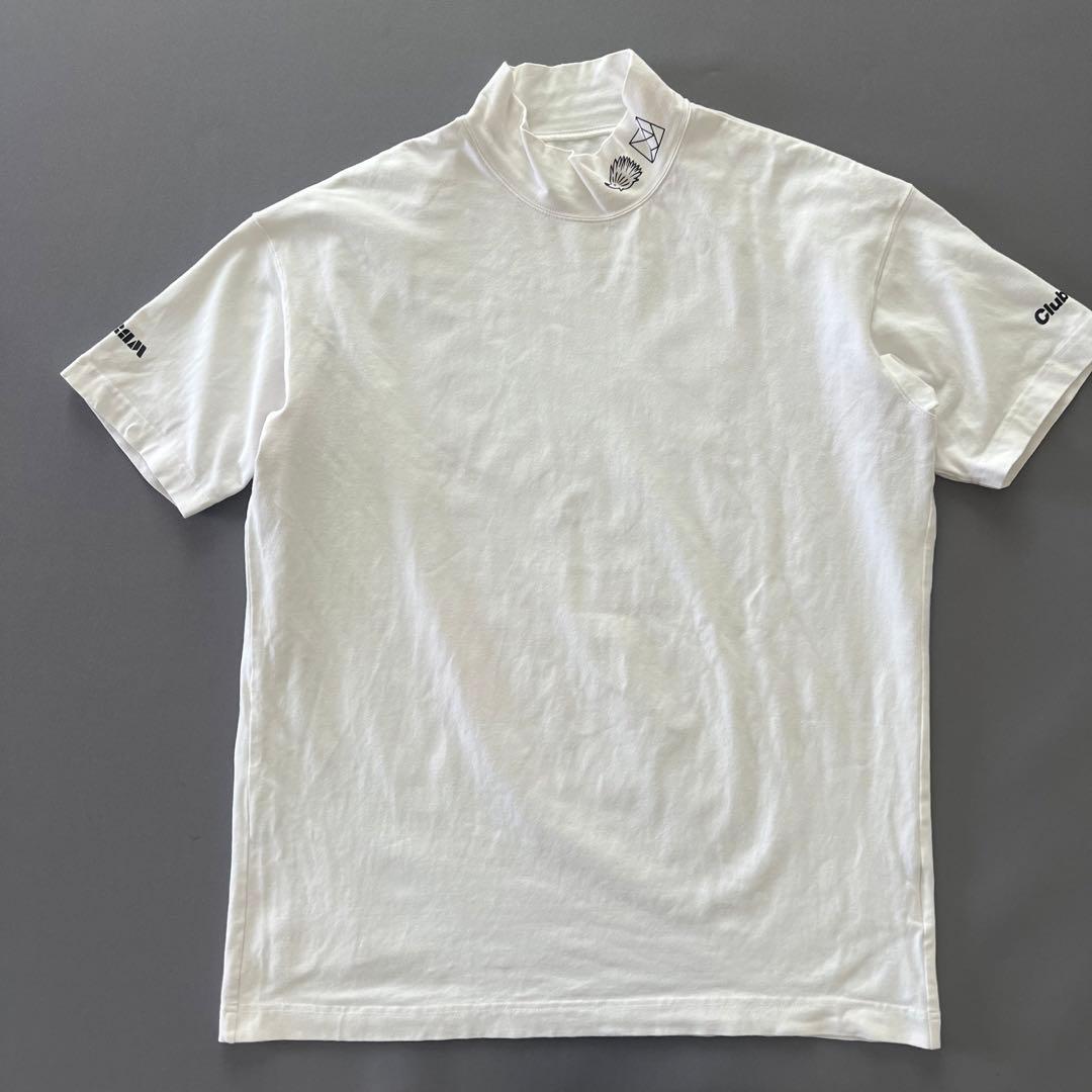 CLUBHAUS クラブハウス　タングラム　モックネック　半袖シャツ　メンズ　L