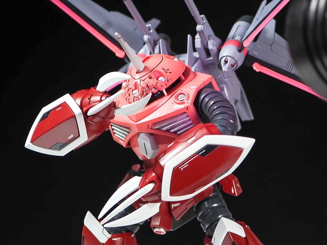 HG 1/144 ズゴック　全塗装　完成品　筋彫り　塗り分け追加　改修品