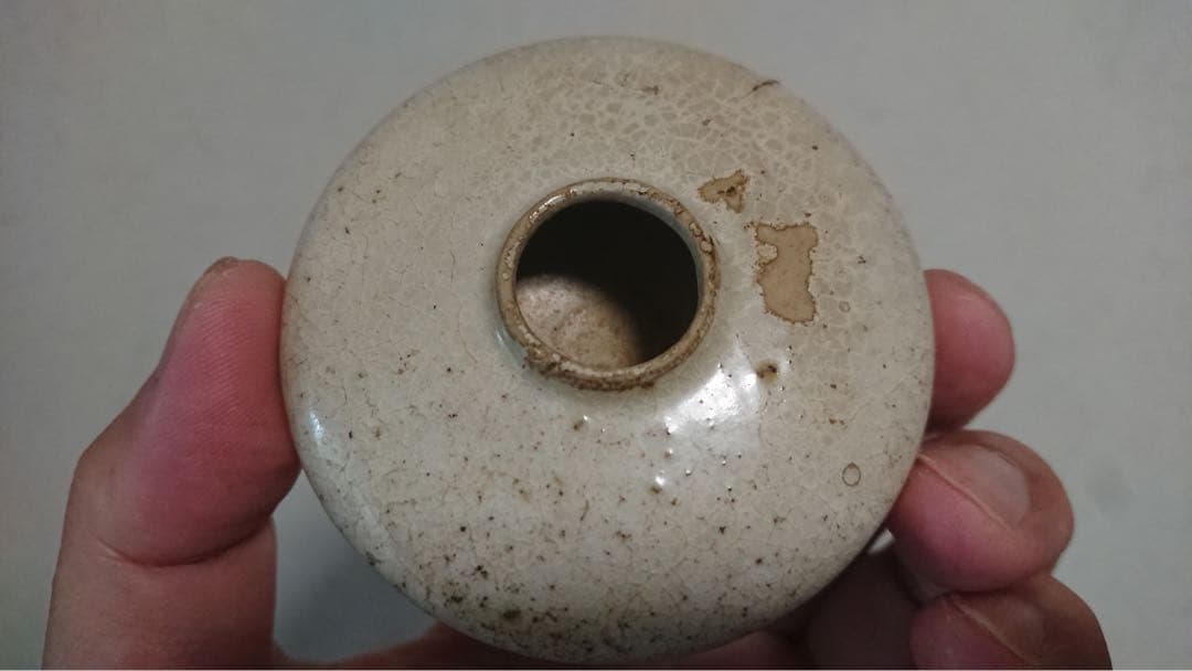 中国 楊貴妃 唐白磁 香油壺 貴人 女性 花器 発掘 出土 古陶磁 骨董 古美術