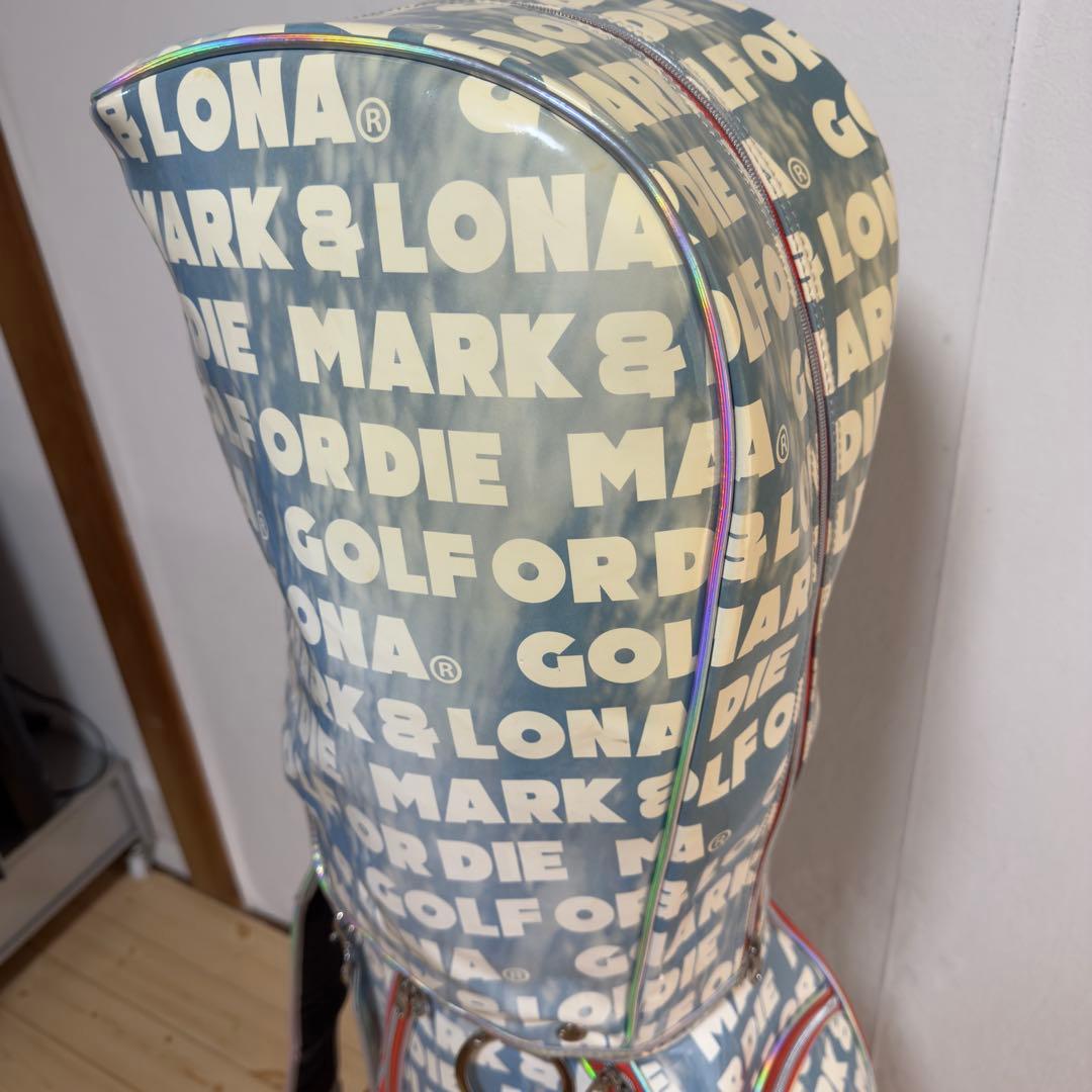 【完売品】マークアンドロナ キャディバッグ 9型 メンズ レディース ホワイト