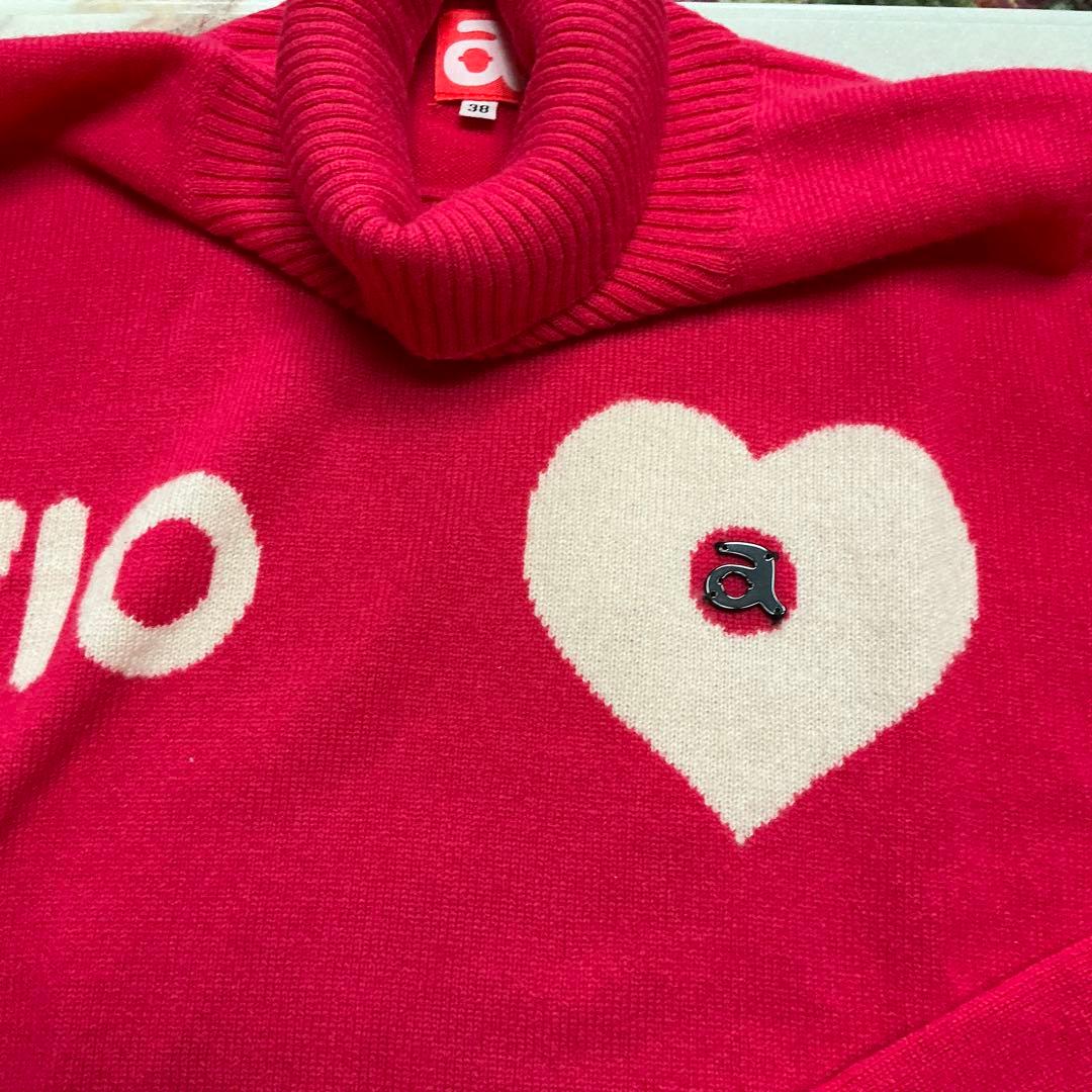 ❤️アルチビオ　カシミア100% タートルネックセーター　　38