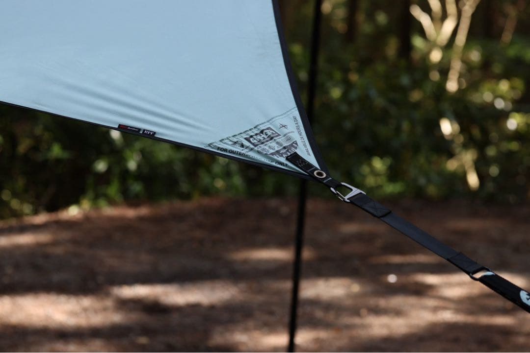 GAHGA ウイングタープ　Mac Outdoor タープ ティファニーブルー