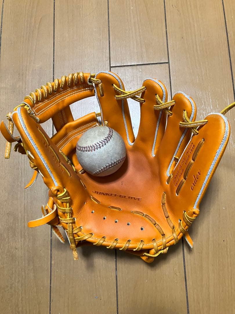 野球　グラブ　ジュンケイグラブ　内野用　オーダー