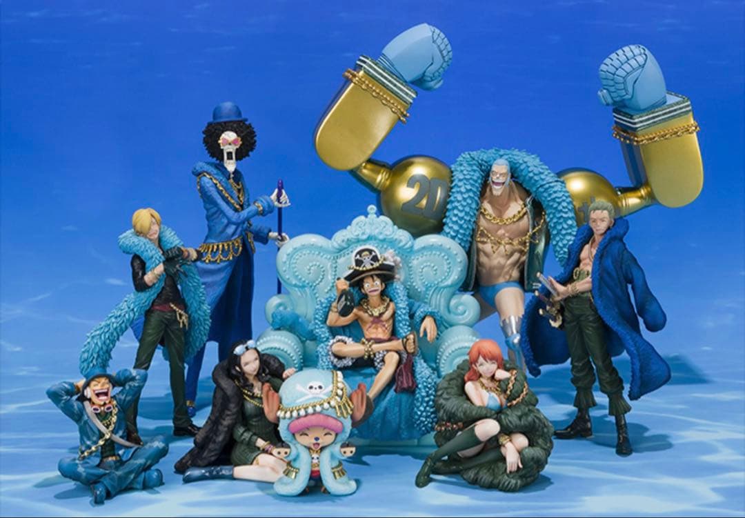 フィギュアーツ ZERO 20周年 ver. 全9種とメリー号