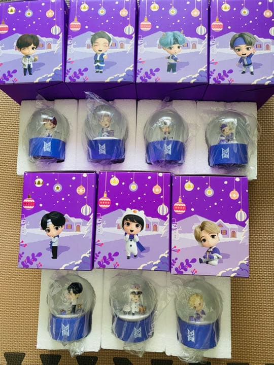 BTS　TinyTAN　スノーボール　POPUP公式 全員