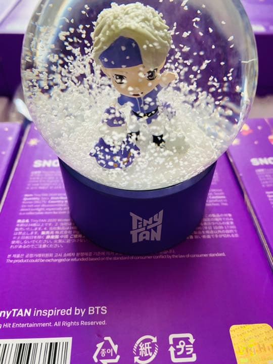 BTS　TinyTAN　スノーボール　POPUP公式 全員