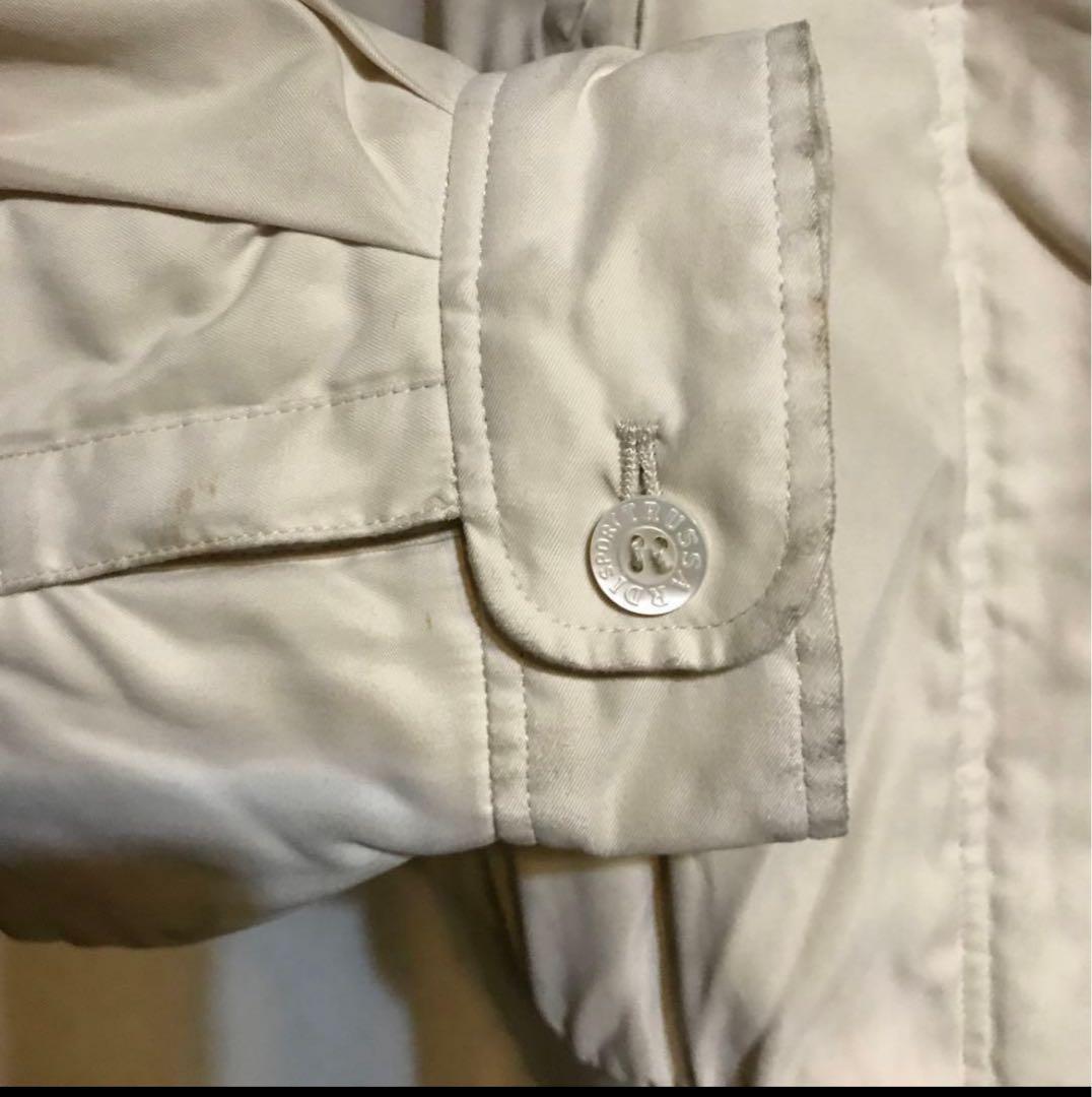 最高級 TRUSSARDI GOLF ブルゾン L 柔らか極上生地 フード着脱可