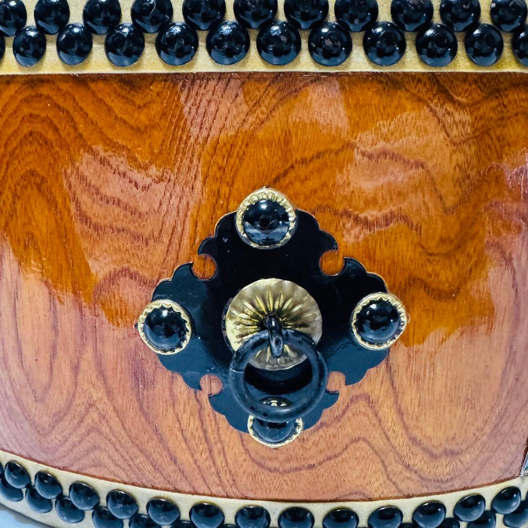 特別製 極上等 和太鼓 1尺5寸 平太鼓 欅胴 最高級モデル 美品 響き良好