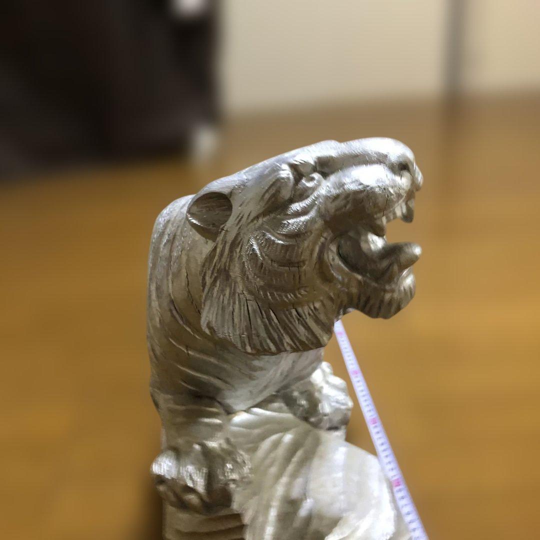 木製虎彫刻 約60cm