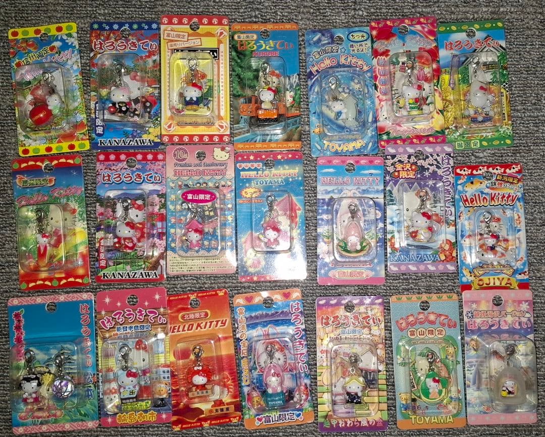 ハローキティ ストラップセット多数