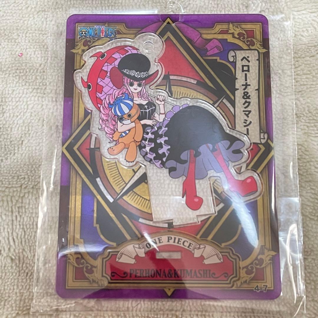 ワンピース アクリルdeカード ペンギン&シャチ　ルフィパウリー　ロー　コラソン