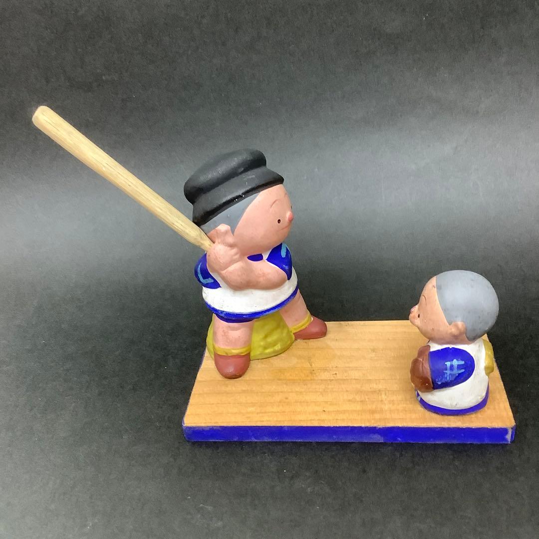 昭和レトロ　土人形　フクちゃん　キヨちゃん　戦前?