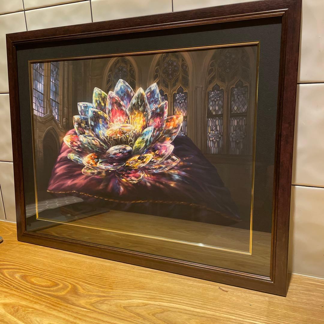 【世界250枚限定】宝石の睡蓮 Jeweled Lotus複製原画