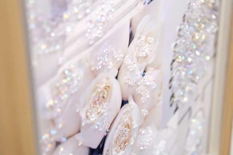 アートフレーム ブランシュ 絵画 クリスタルピクチャー