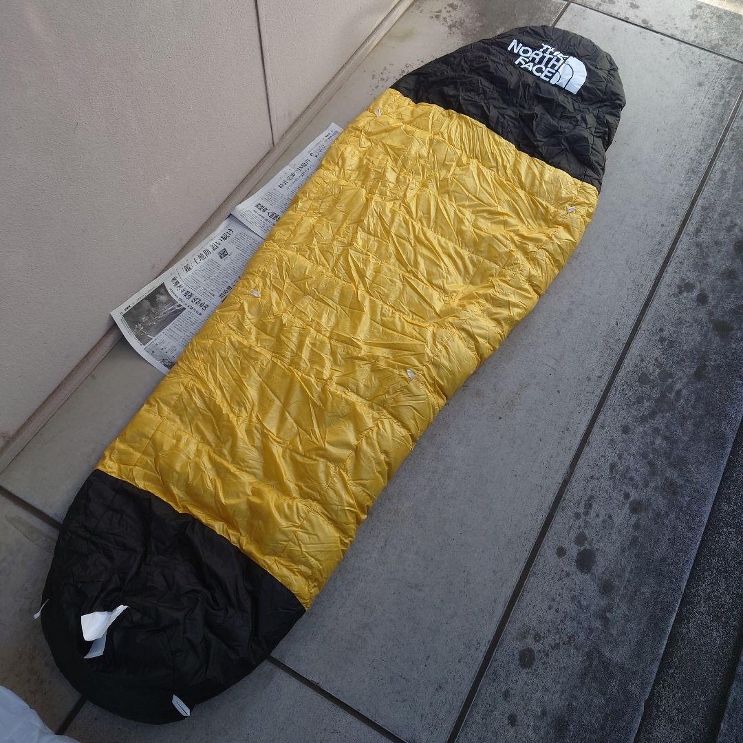 ノースフェイス★美品現行品ゴールドフレイム-1★スリーピングバッグ送料無料