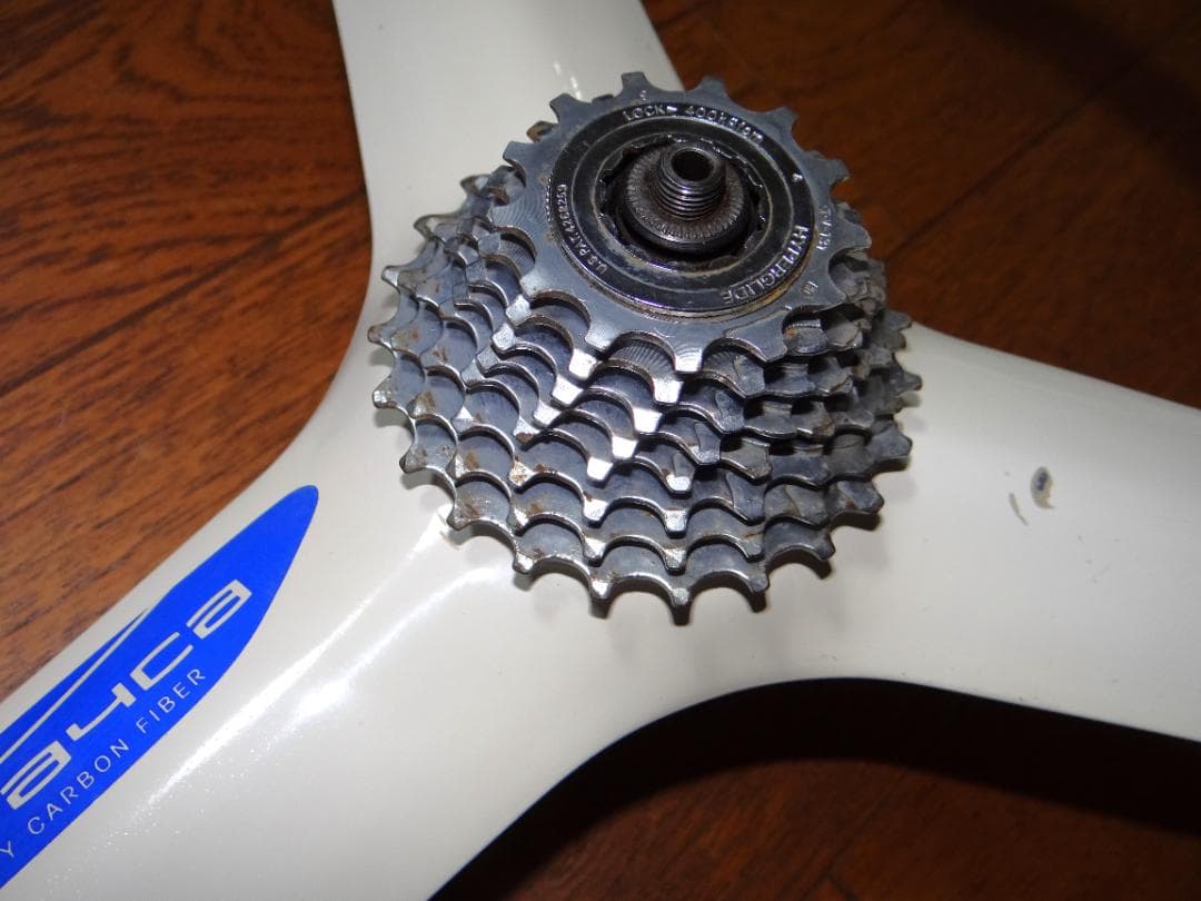 TORAYCA バトンホイール 650C リア カーボンチューブラー 東レ