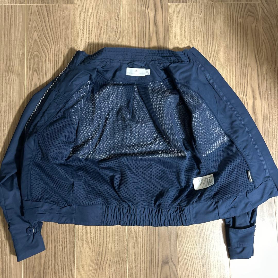 adidas by stella mccartney 紺色　ジャケット　　XS
