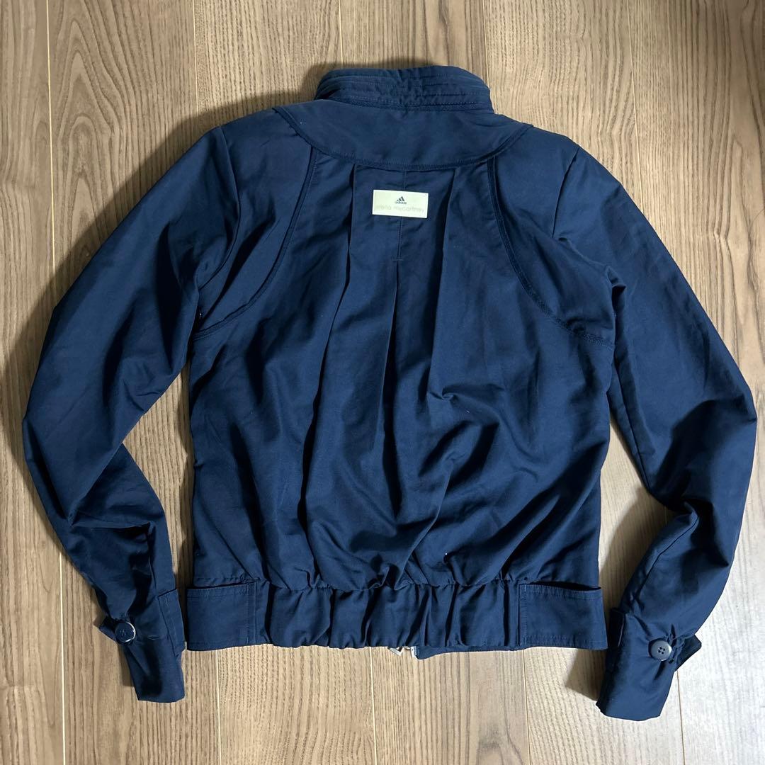 adidas by stella mccartney 紺色　ジャケット　　XS