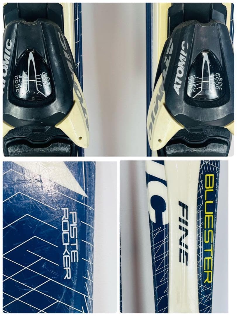 【良品】ATOMIC BLUESTER DEMO 167cm スキー板