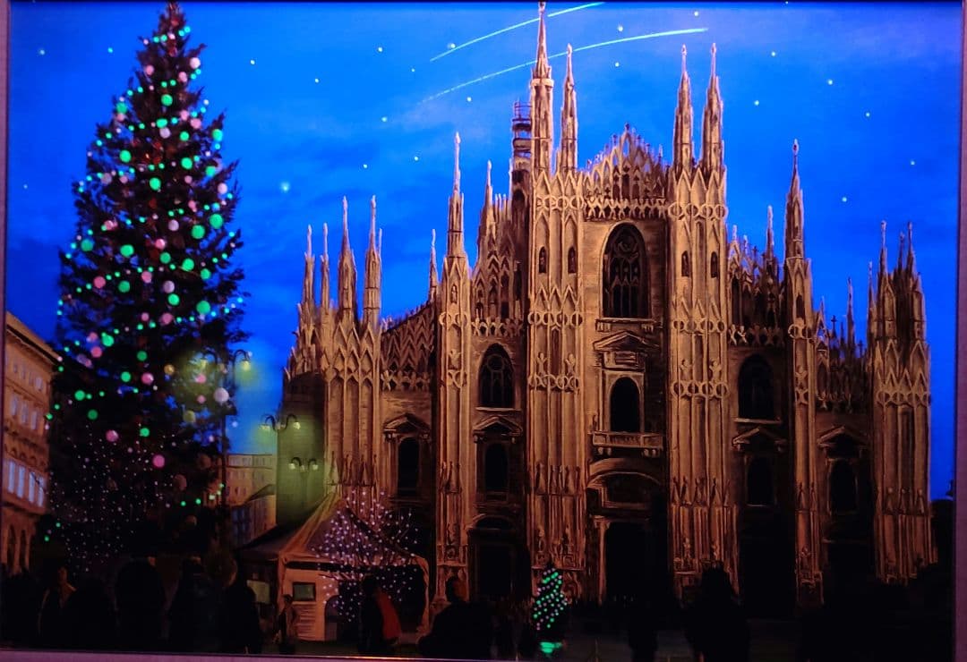 アールグラージュ ミラノドゥオーモ大聖堂 限定品 クリスマス トリックアート