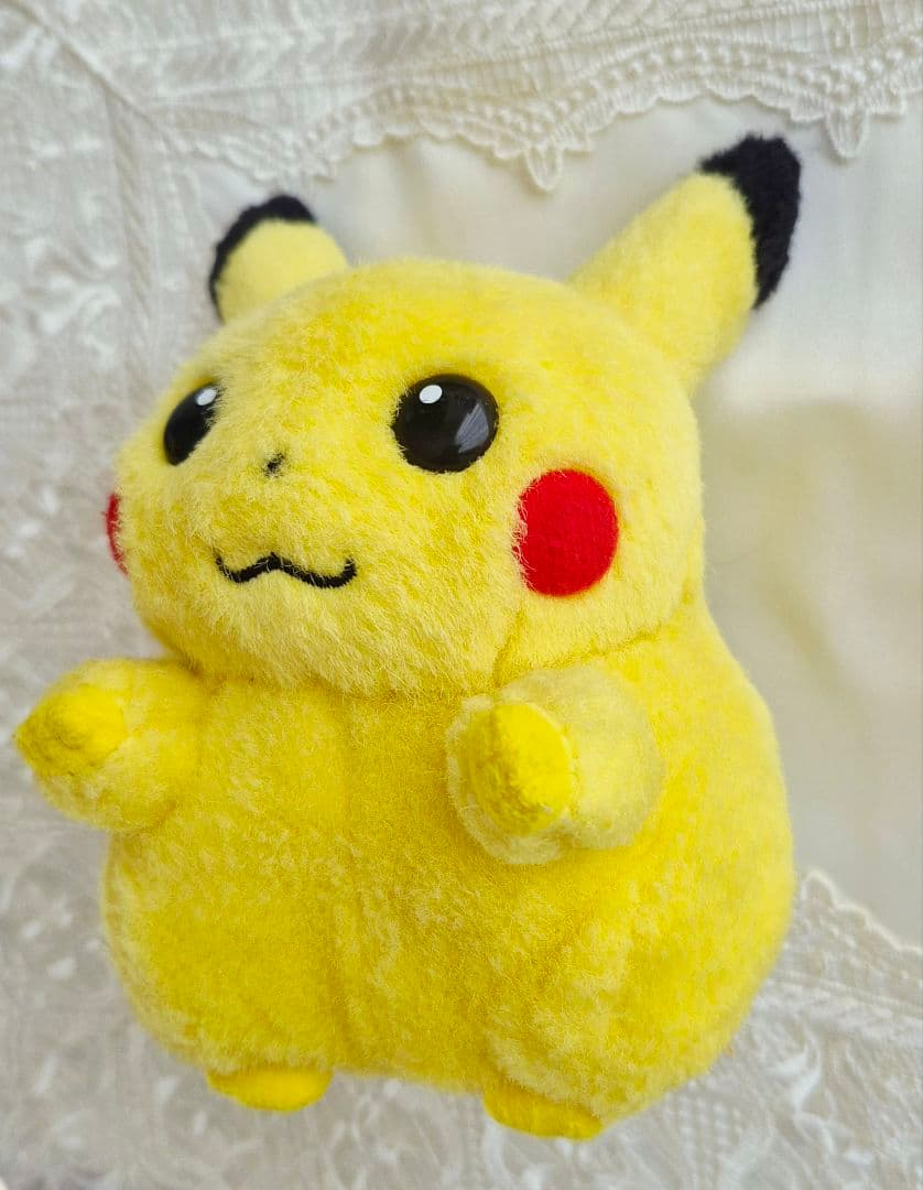 ポケモン ピカチュウ 初期 初代 レトロ TOMY ぬいぐるみ トミー ぬい活