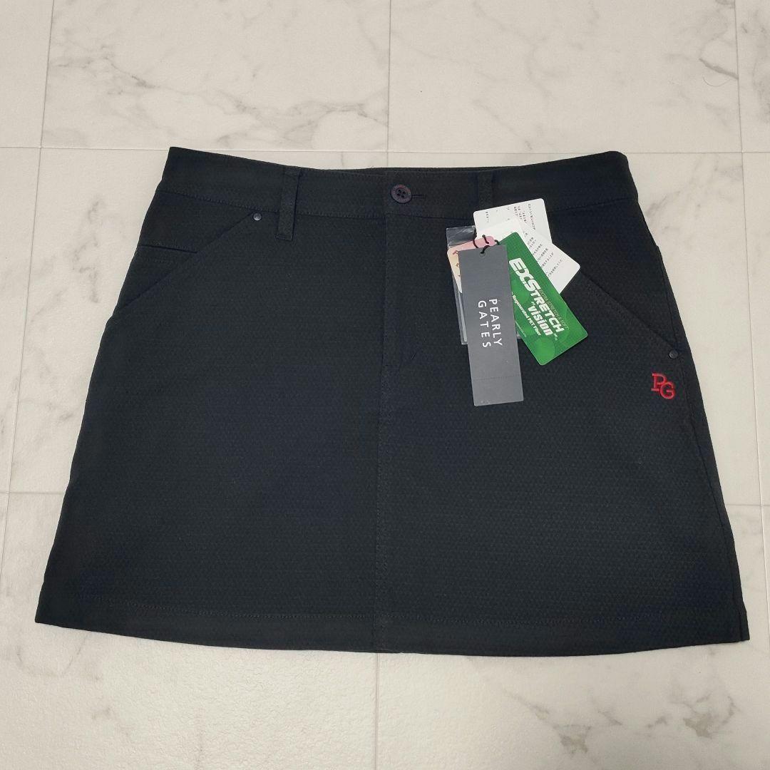 【新品タグ付】パーリーゲイツ　スカート　ストレッチ　フィールサーモ　ネイビー　2