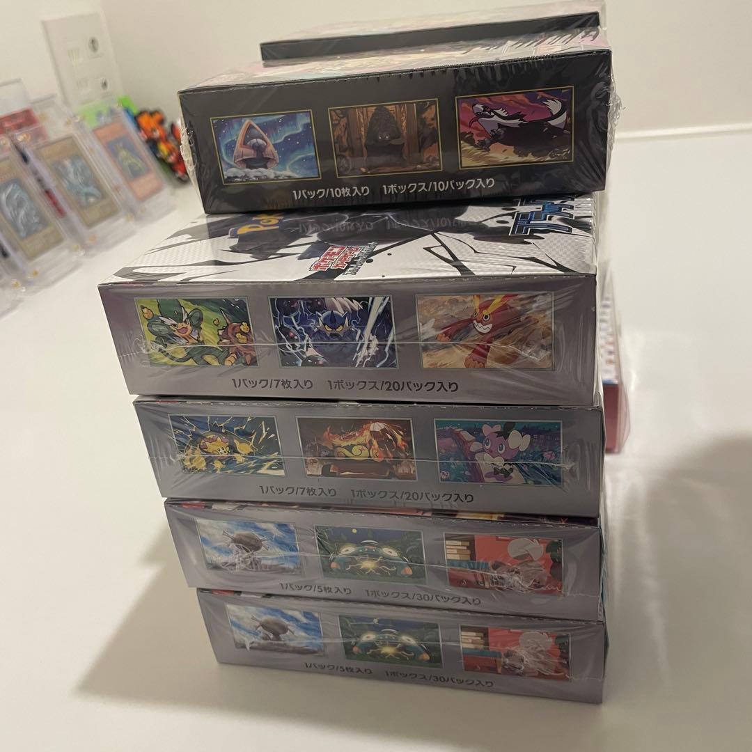 ポケモンカードゲーム 新品未開封BOX シュリンク付き 12boxまとめ売り