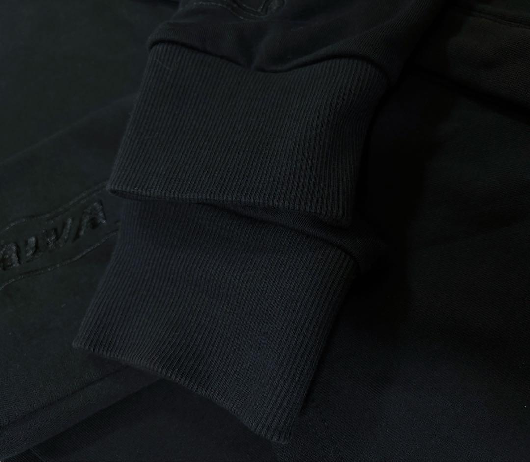 矢沢永吉　フデロゴ　刺繍　パーカー スウェット　L