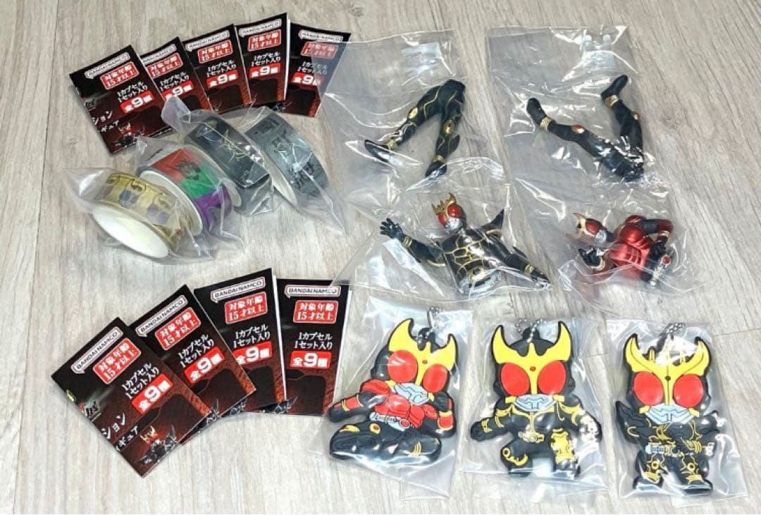 超クウガ展　あそーとコレクション　全９種 フルコンプ ガシャポン フィギュア