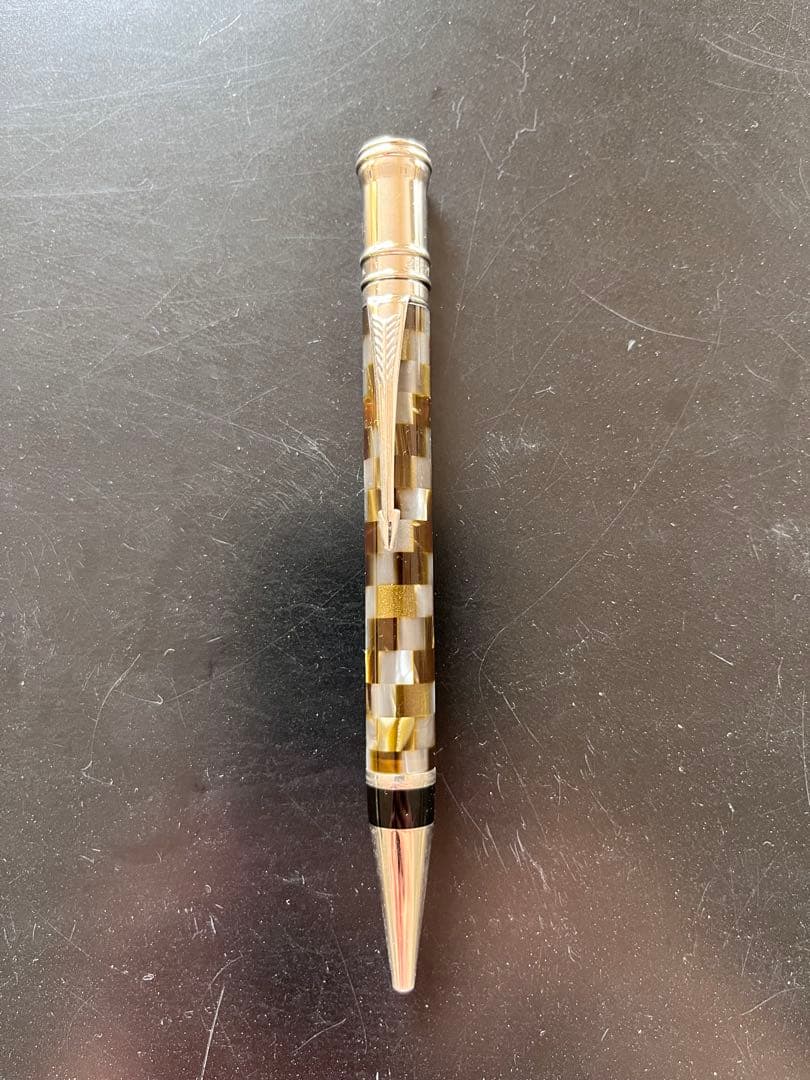 パーカー デュオフォールド ボールペン マーブル グリーン