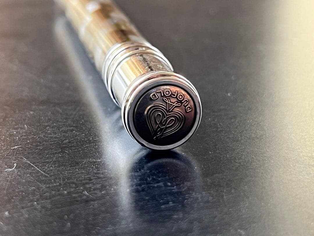 パーカー デュオフォールド ボールペン マーブル グリーン