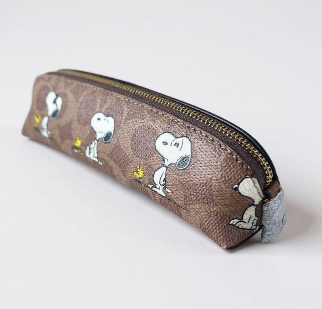 ⭐︎新品タグ付⭐︎【限定】COACH スヌーピー ポーチ/ペンケース