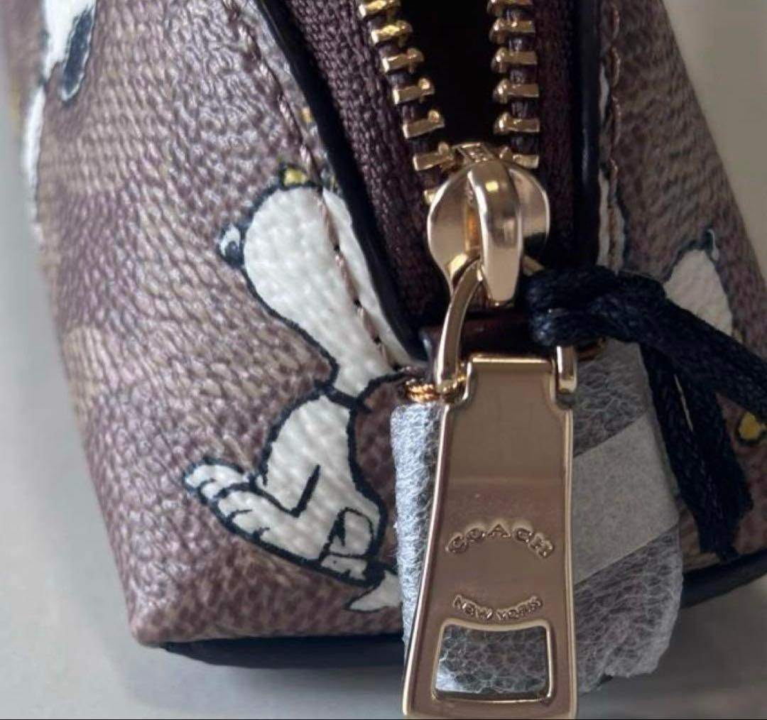 ⭐︎新品タグ付⭐︎【限定】COACH スヌーピー ポーチ/ペンケース
