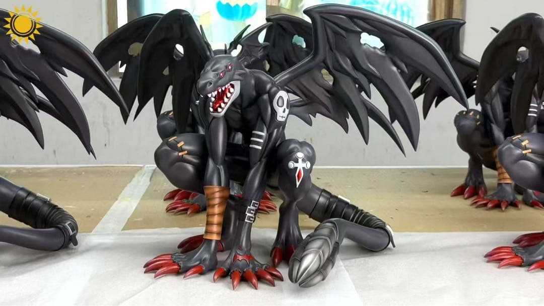 デジモン デビドラモン 樹脂フィギュア ガレージキット