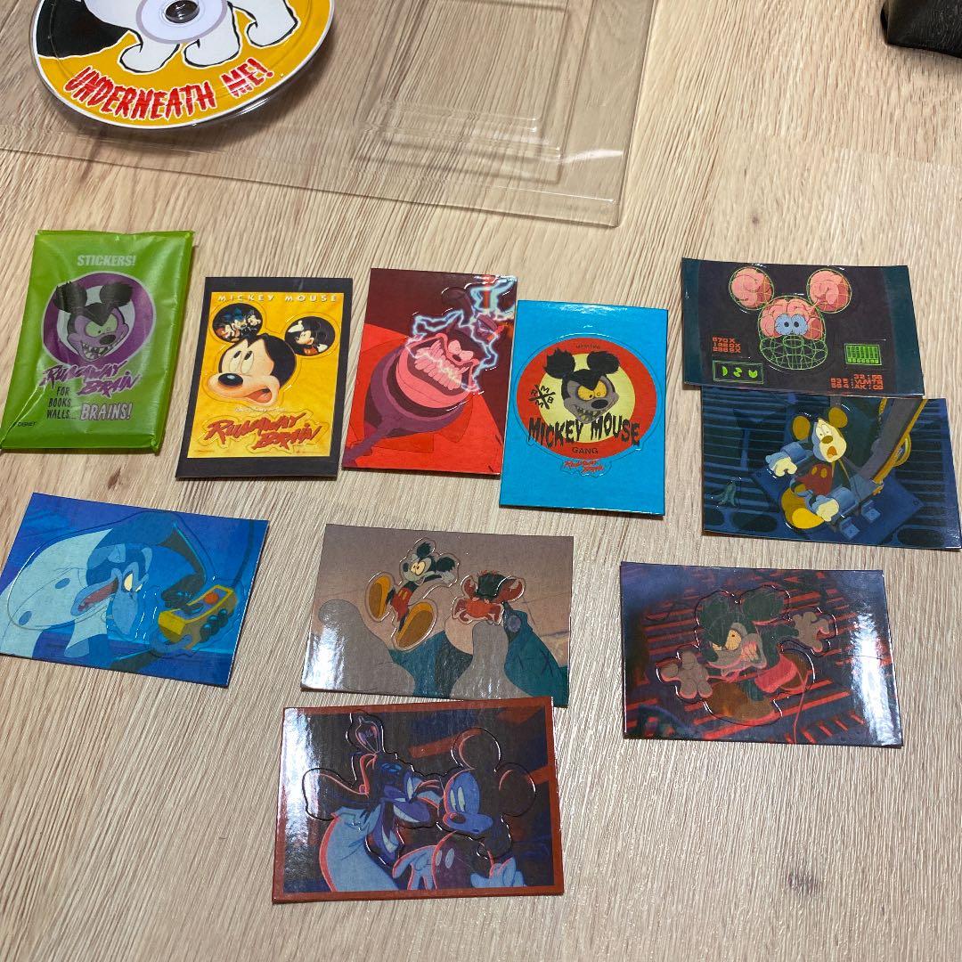 ディズニー　ミッキー　RUNAWYBRAIN  フィギュア　セット　ジュリアス