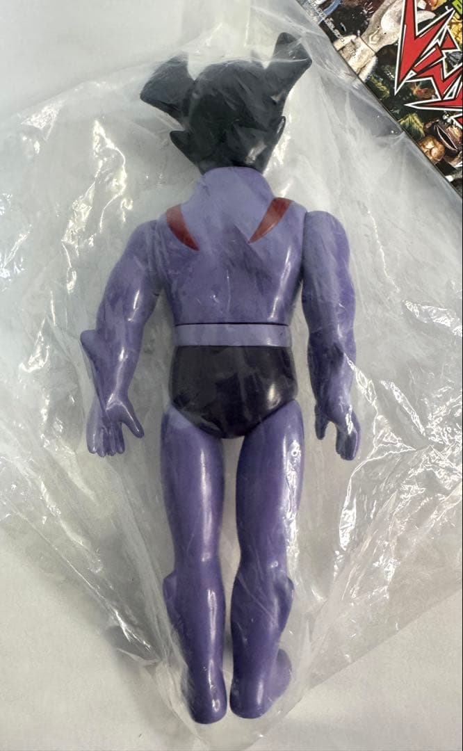 Marmit/マーミット 世紀の大怪獣シリーズ デビルマン 紫成型 ソフビ