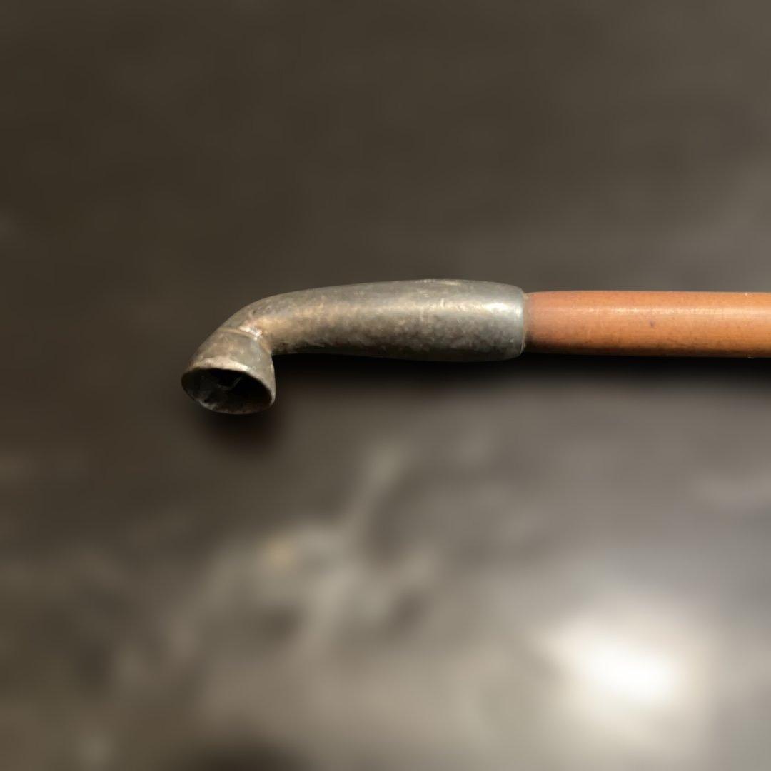 純銀製　刻印　両国　村田　キセル　時代物　送料無料　総重量34.4g