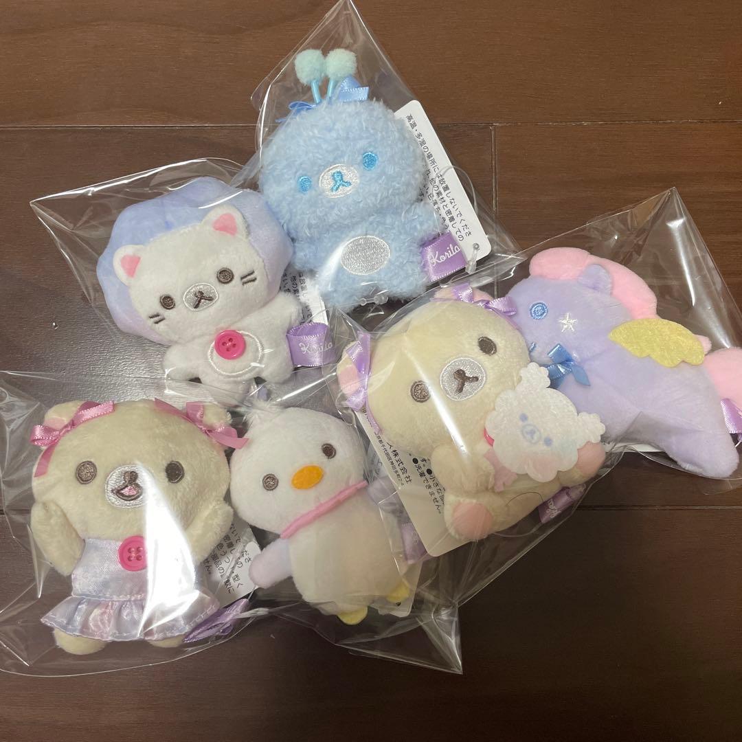 新品★お顔厳選★ リラックマ お空のくるりんわたあめ　全種6個セット