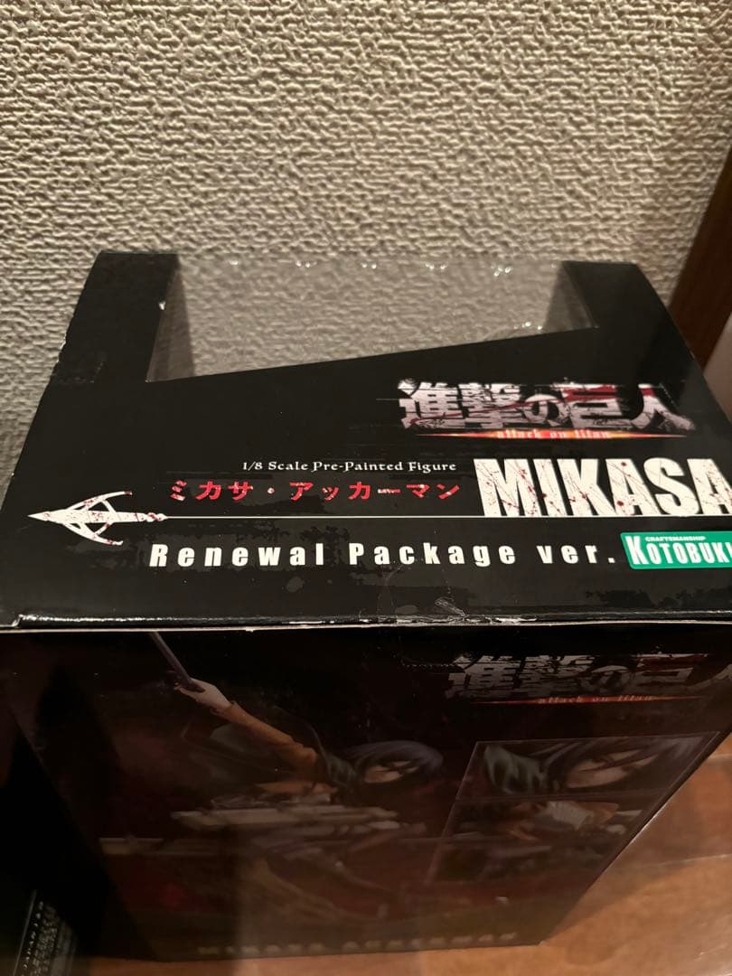 進撃の巨人 ミカサ エレンフィギュア Renewal Package コトブキヤ